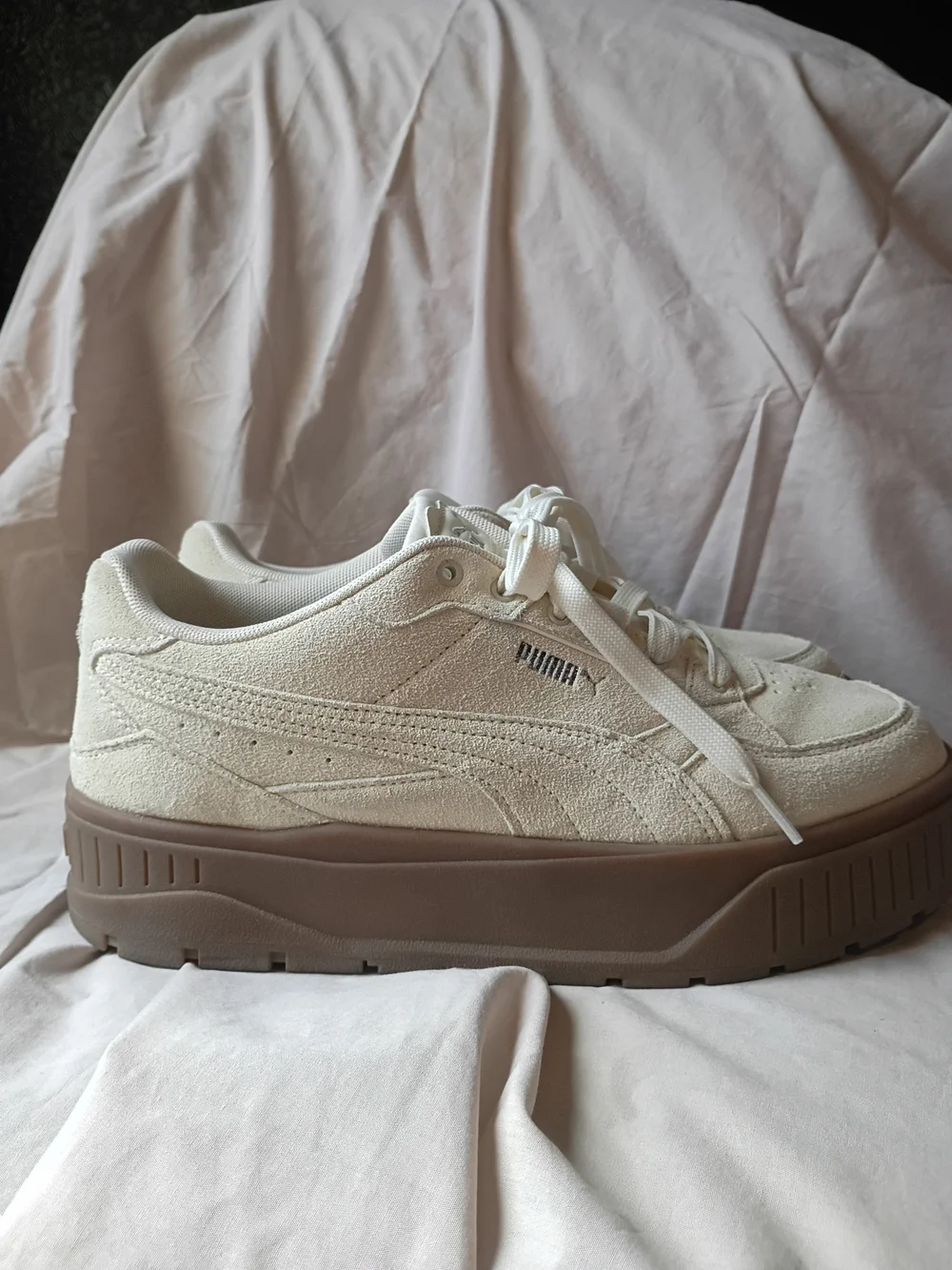 PUMA Women's Cream Platform Sneakers